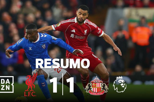 Liverpool sem ideias não foi além de um empate com o Sunderland (resumo)