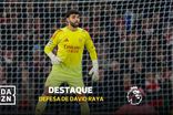 Que defesa estrondosa: David Raya e muro são sinónimos