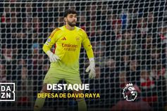 Que defesa estrondosa: David Raya e muro são sinónimos
