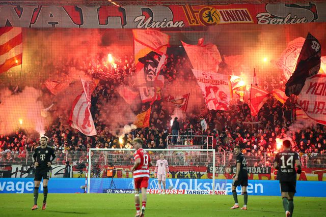 Atmosfera fantástica em Berlim na receção ao Bayern