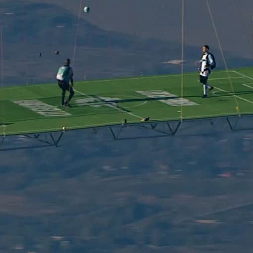 Sergey Boytsov levou futebol para uma alttitude impensável - Foto: Sergey Boytsov/Instagram