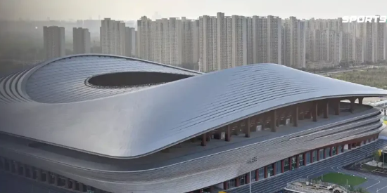 Xi’an International Football Centre, em Xi’an, na China - Inauguração: 2023; Capacidade: 60.000; Equipa: Seleção da China (alguns jogos) - Foto: IMAGO