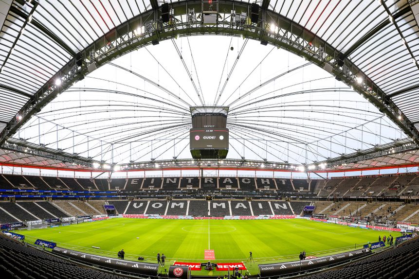 Frankfurt Arena será um dos oito estádios da competição