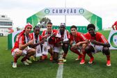 Anísio Cabral e Stevan Manuel venceram o campeonato nacional de juvenis pelo Benfica. Foto: Instagram