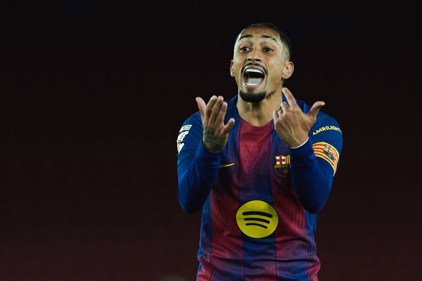 Raphinha, jogador do Barcelona