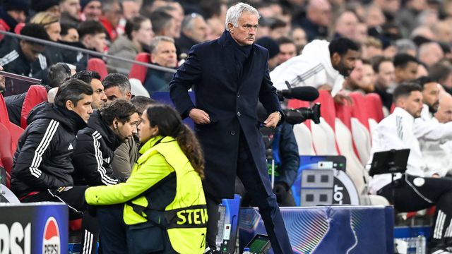 Mourinho não pode repetir a estratégia resultadista do Dragão diante do Sporting — Foto: IMAGO