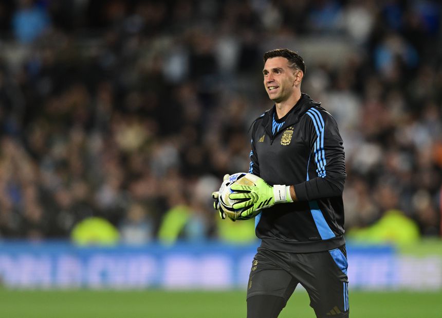 Emiliano Martínez, guarda-redes do Aston Villa e da seleção argentina