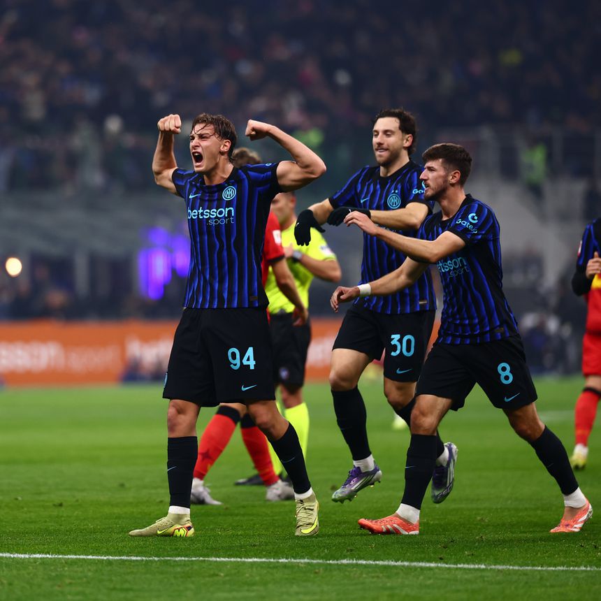 O festejo de Pio Esposito - Foto: Inter