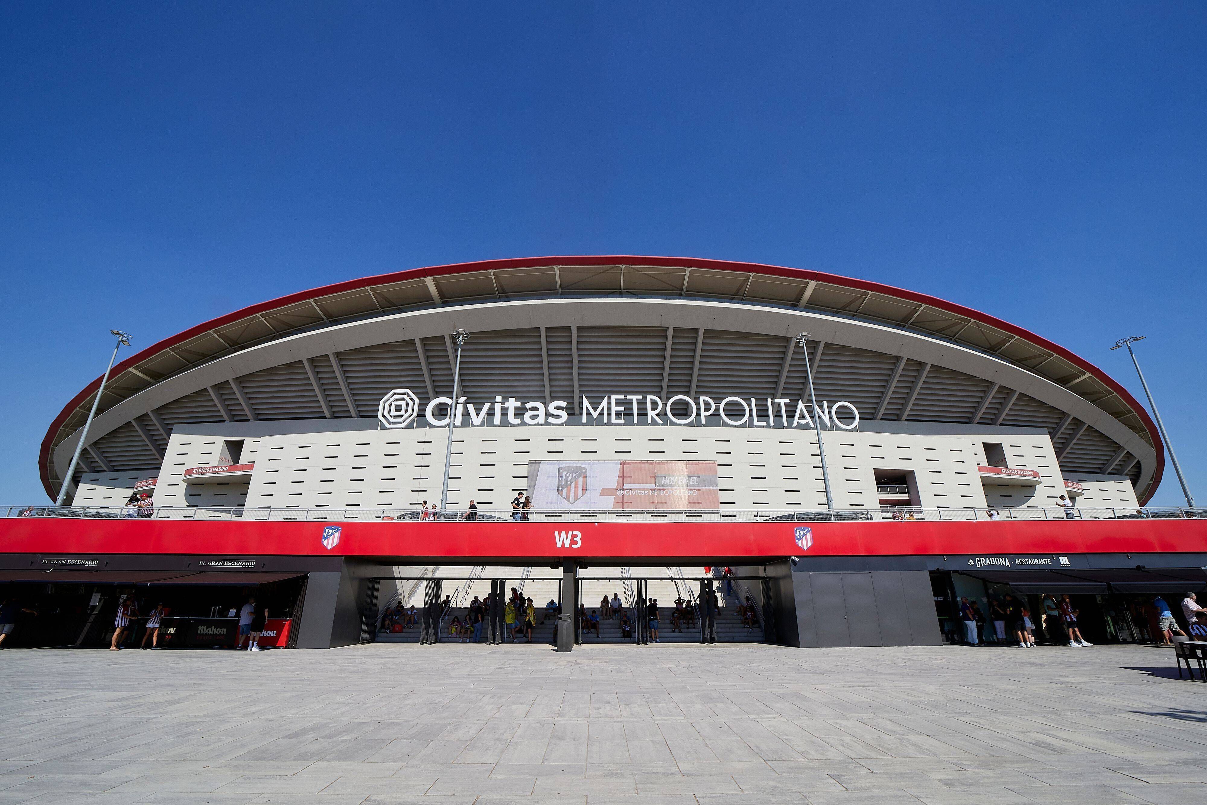 Estádio Metropolitano, em Madrid, Espanha - Inauguração: 2017; Capacidade: 68.456; Equipa: Atlético de Madrid - Foto: IMAGO