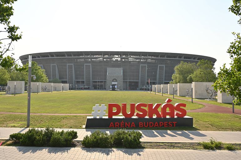 Puskás Aréna, em Budapeste, na Hungria - Inauguração: 2020; Capacidade: 67.215; Equipa: seleção da Hungria - Foto: IMAGO