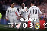 Real regressa às vitórias em Bilbau à boleia de Mbappé (resumo)