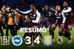 Sete golos, reviravolta e muita emoção depois, Aston Villa mantém-se no pódio