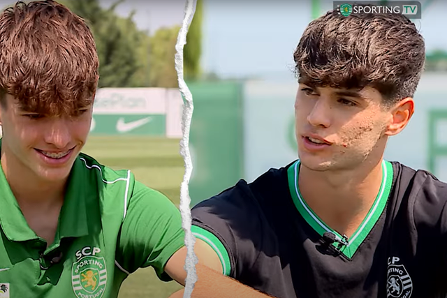 Clã Ribeiro sonha jogar junto no Sporting