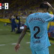 João Cancelo lesiona-se e é substituído frente ao Las Palmas (vídeo)