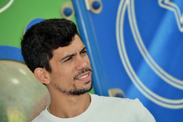 Internacionais André Martins e Manuel Fernandes treinam no Atlético