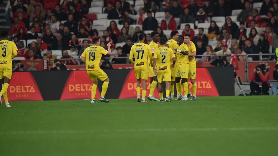 Festejos do SC Braga na Luz