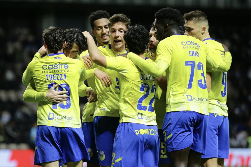 Arouquenses estão em trajetória ascendente nesta temporada (foto: MANUEL FERNANDO ARAÚJO/LUSA)