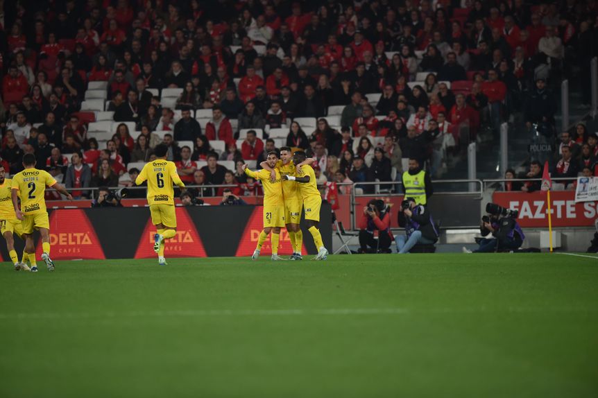 Festejos do SC Braga na Luz