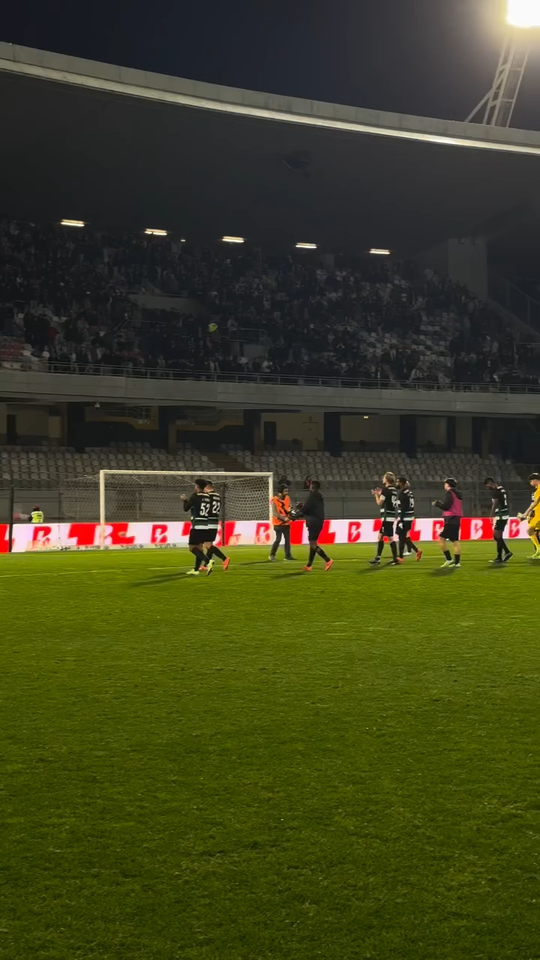 Como os sportinguistas reagiram ao empate em Guimarães