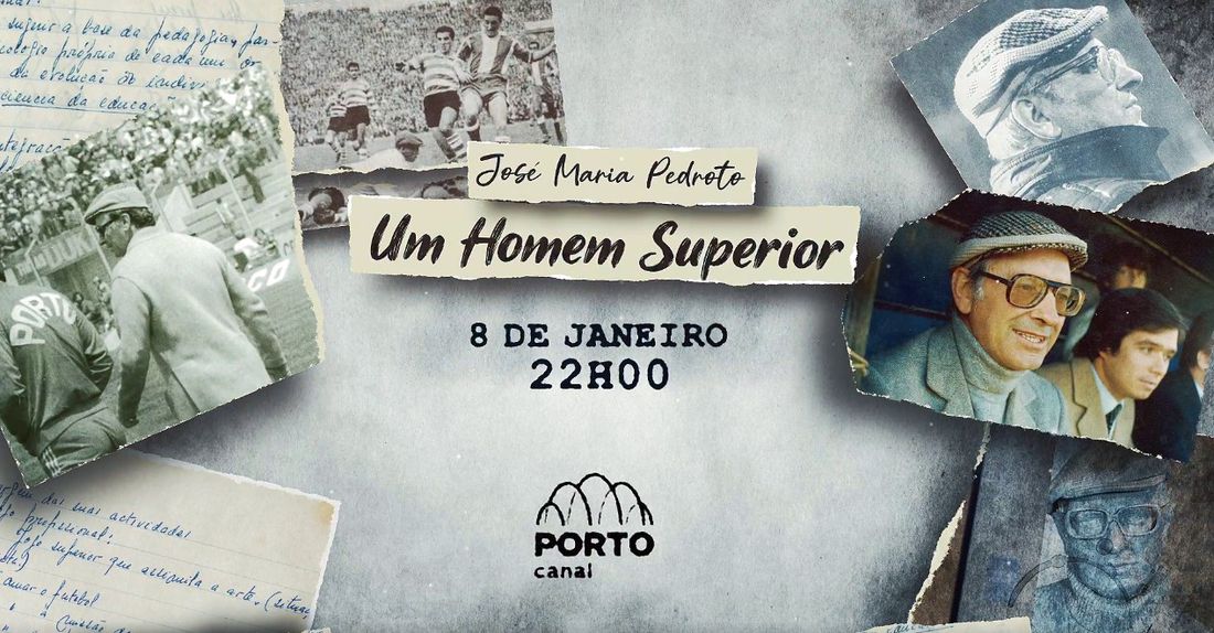 Documentário ‘José Maria Pedroto – Um Homem Superior’, em antestreia na segunda-feira