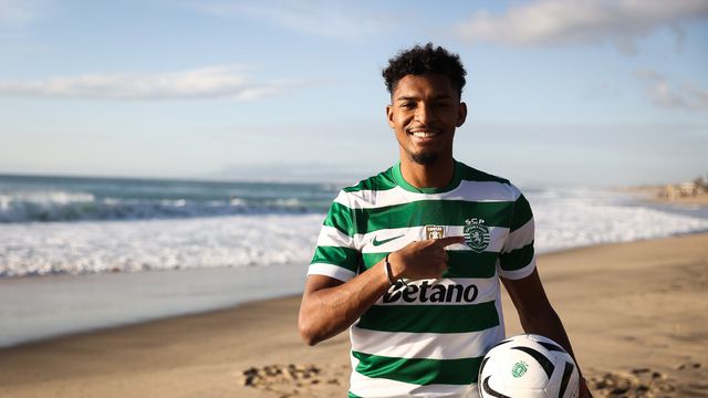 Luís Guilherme foi à praia... e é reforço do Sporting