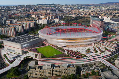 Renovado Estádio da Luz terá 80 mil lugares — Foto: SL Benfica