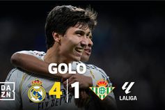 'Miúdo' do Real estreia-se a marcar na LaLiga... com 'hat-trick' perfeito