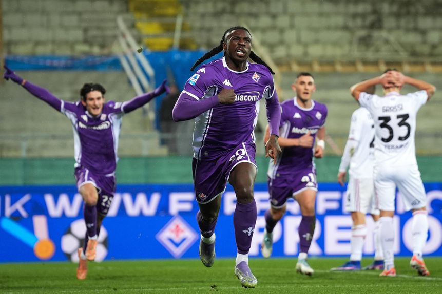 Moise Kean decisivo na Fiorentina (IMAGO)