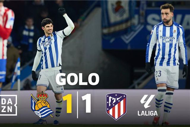 Grande passe de Kubo e Gonçalo Guedes não deu hipóteses a Oblak