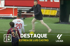 Ups! A estreia 'escorregadia' de Luís Castro no Levante