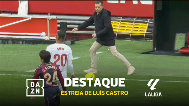 Ups! A estreia 'escorregadia' de Luís Castro no Levante