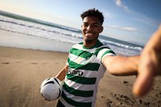 Luis Guilherme já veste à leão. Foto: Sporting