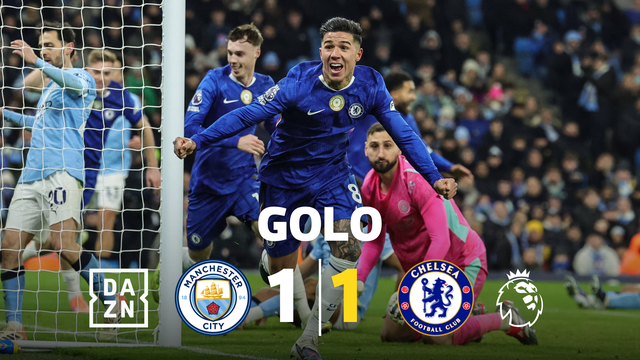 Balde de água gelada de ex-Benfica aos 90+4' complica contas do título do City