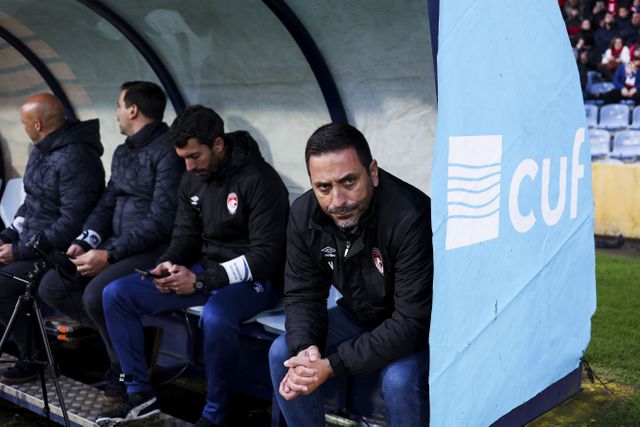 Vasco Matos, treinador do Santa Clara - Foto: Catarina Morais/Kapta+