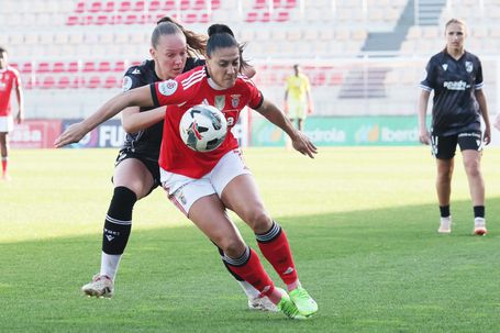 Cristina Martín Prieto apontou o golo da vitória das águias - Foto: SL Benfica