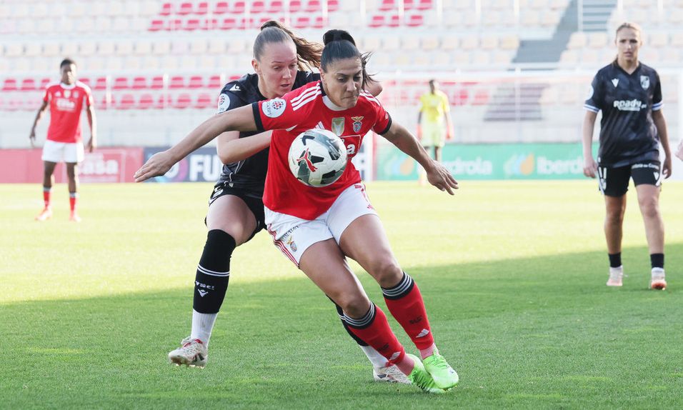 Cristina Martín Prieto apontou o golo da vitória das águias - Foto: SL Benfica