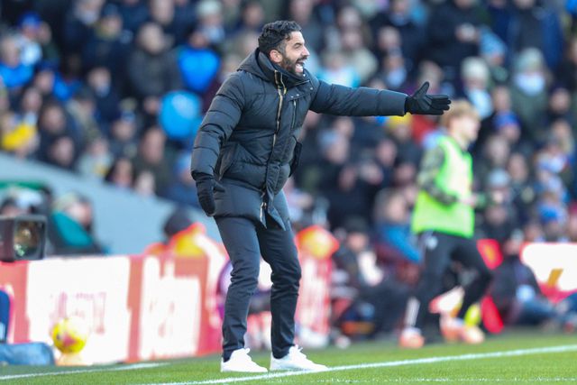 Ruben Amorim, treinador do Manchester United