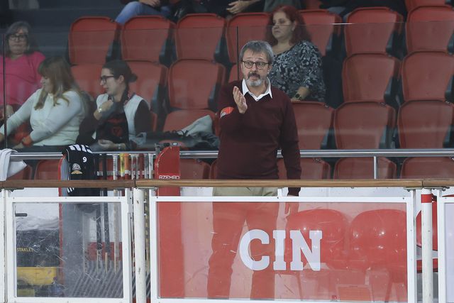 Edu Castro, treinador de hóquei em patins do Benfica (FPP)