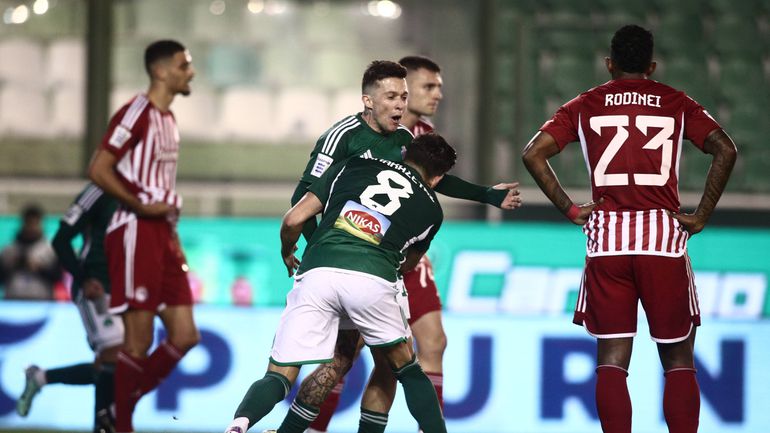 Na estreia de Carmo, Olympiakos perde dérbi com Panathinaikos
