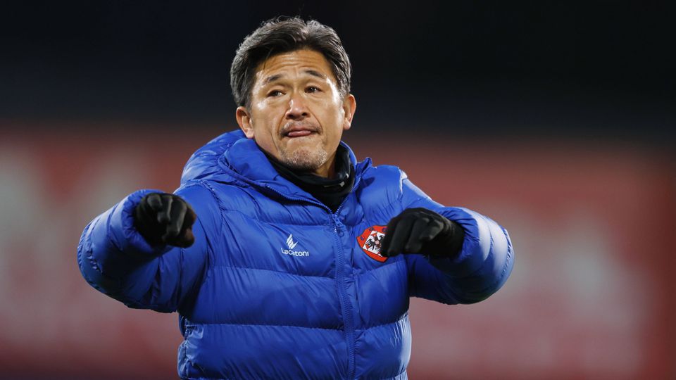 Aos 57 anos, Miura deixa UD Oliveirense… e continua a jogar no Japão