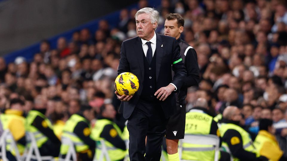 Carlo Ancelotti: «Não entendo muito de futebol, mas jogámos muito bem»
