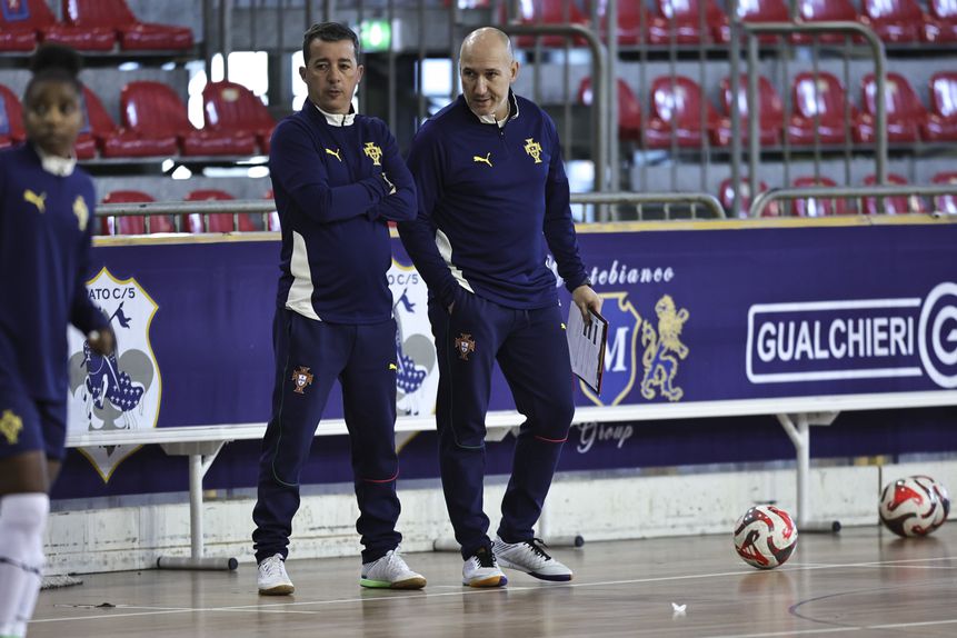 Luís Conceição, Selecionador Nacional de Futsal feminino (Foto FPF)