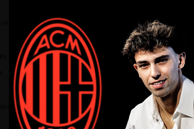 João Félix foi cedido pelo Chelsea ao Milan (Foto: X/AC MILAN)