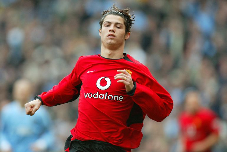 Cristiano Ronaldo mudou-se para o Manchester United em 2003