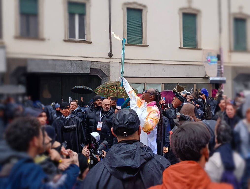 Snoop Dog a fazer as delícias de muitas pessoas - Foto: X/@milanocortina2026