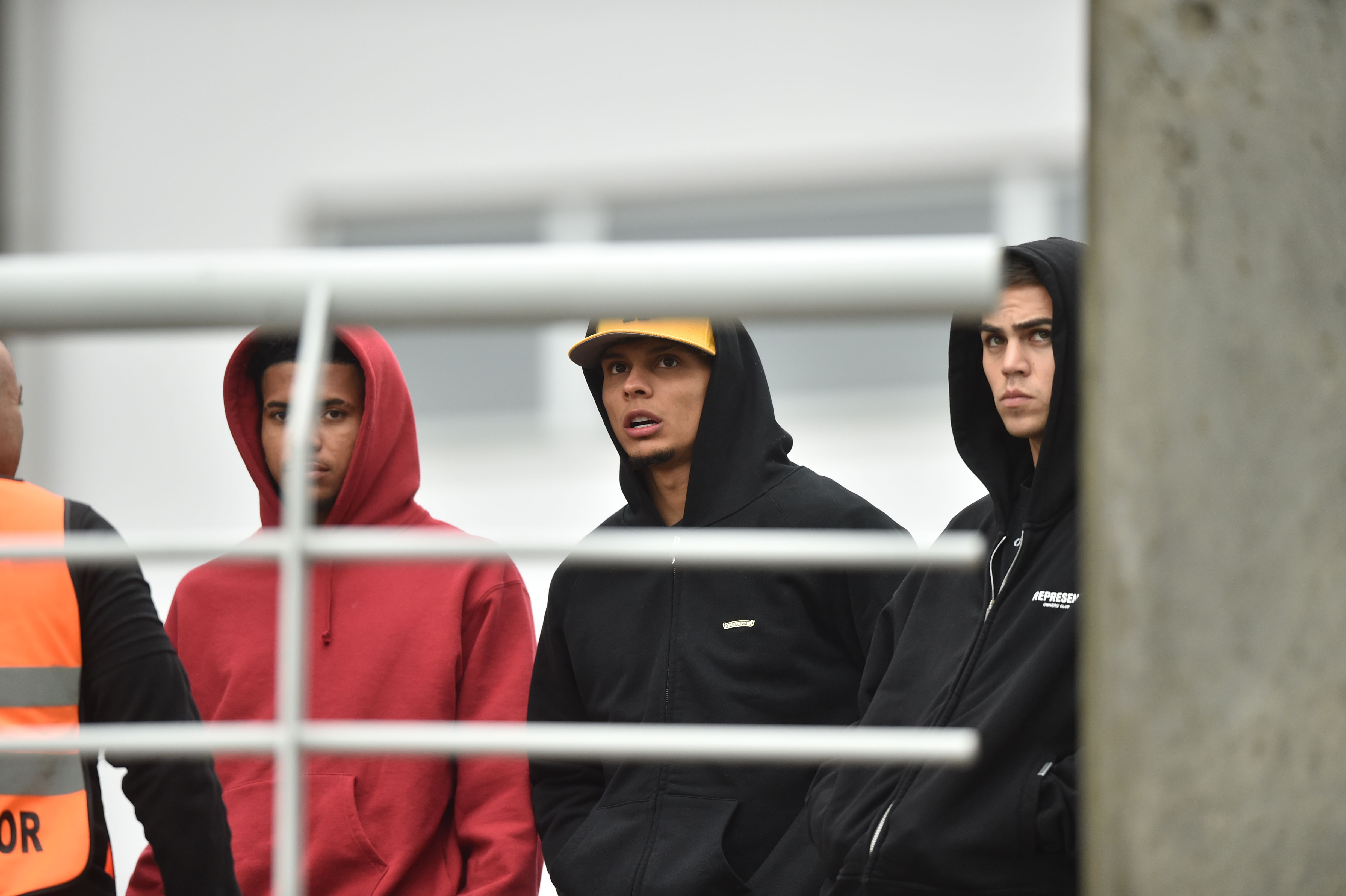 Joshua Wynder, Richard Ríos e Enzo Barrenechea - Foto: Miguel Nunes