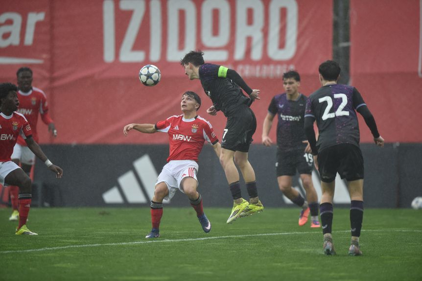 Benfica venceu Slavia Praga por 3-2. Foto: Miguel Nunes