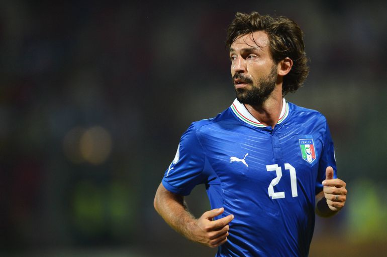 Pirlo (Itália) - Voltou atrás e regressou em 2014, depois de ter anunciado a retirada depois do Mundial do Brasil