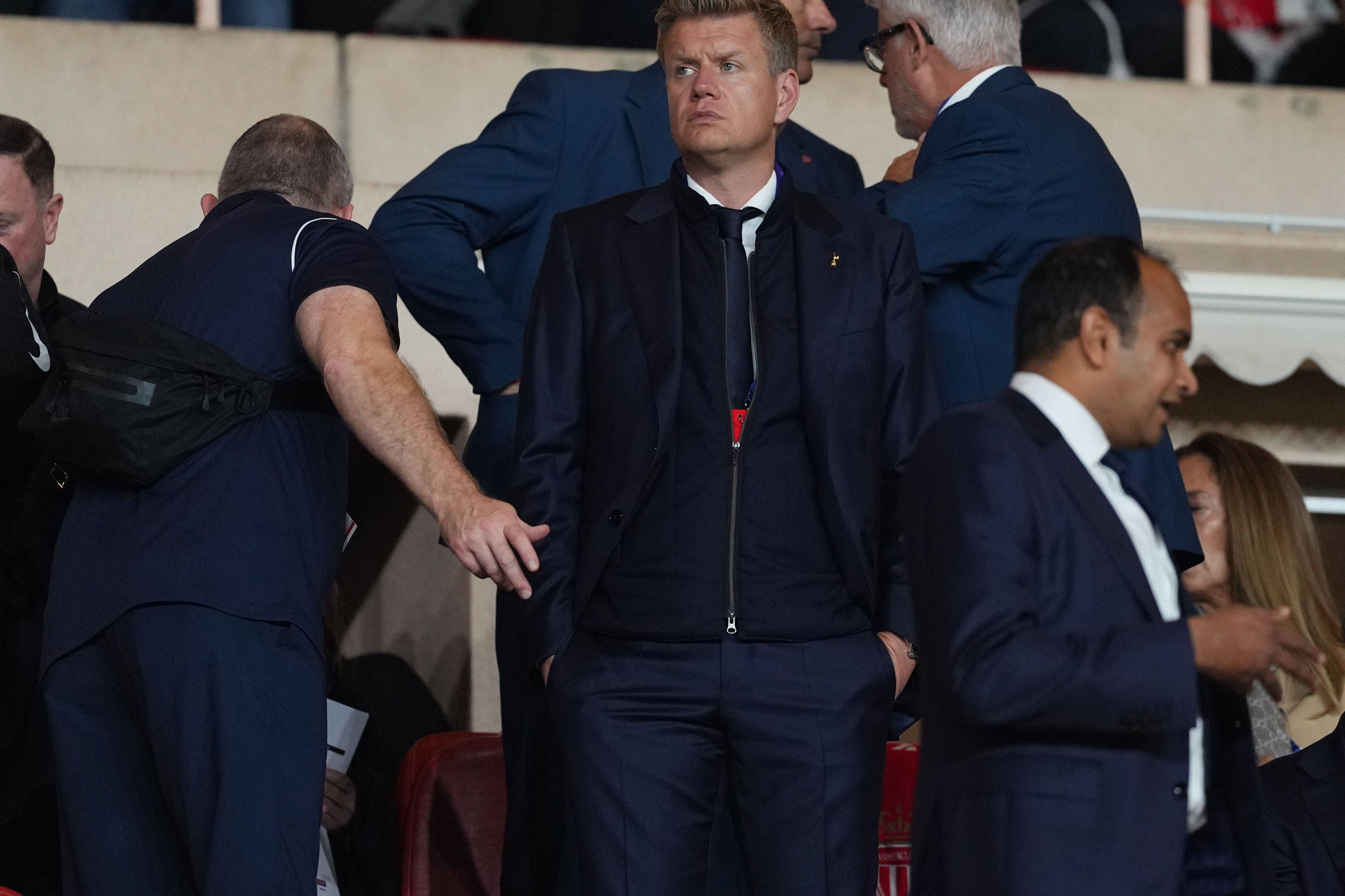 Johan Lange, diretor desportivo do Tottenham - Foto: IMAGO