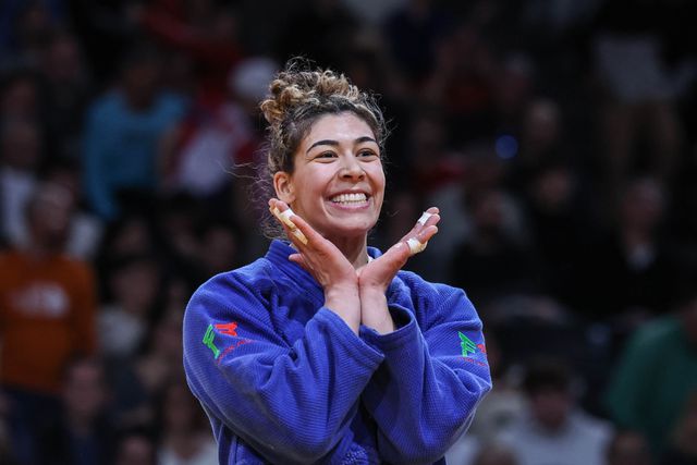Patrícia Sampaio regressa este fim de semana à competição. Foto Grand Slam Paris 2025 / IJF